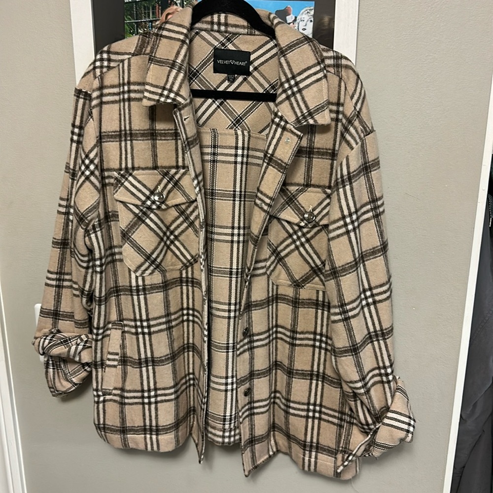 Plaid ‘shacket’